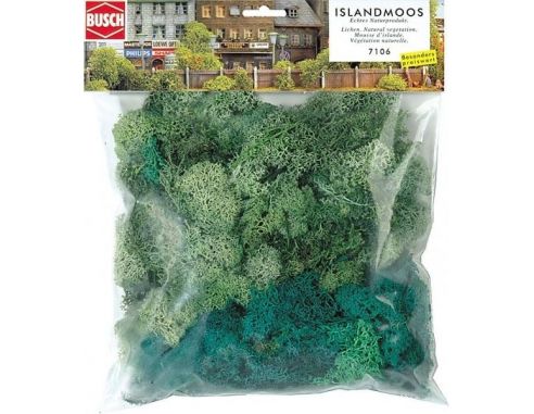 BUSCH 7106 LICHENE VERDE Modellino