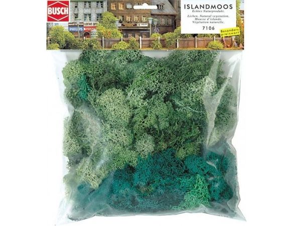 BUSCH 7106 LICHENE VERDE Modellino