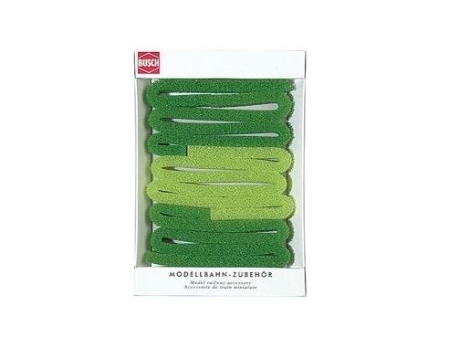 BUSCH 7151 SIEPE VERDE  HO  mm 18x1500 Modellino