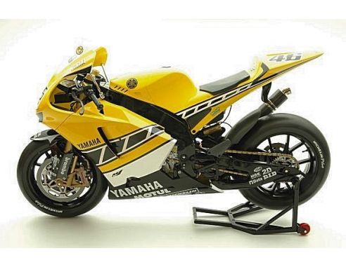 MOTO YAMAHA YZF R1 échelle 1/10 fabricant GUILOY 13637 miniature de