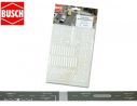 BUSCH 7197 DECAL SEGNALETICA ORIZZONTALE N Modellino