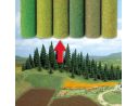 BUSCH 7222 TAPPETO ERBOSO VERDE FIORITO  cm.100x80 Modellino