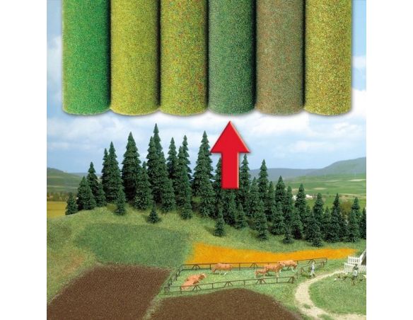 BUSCH 7223 TAPPETO ERBOSO VERDE CHIARO cm.100x80 Modellino