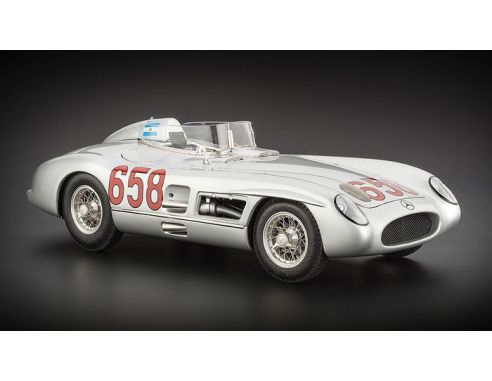 CMC CMC117 MERCEDES 300 SLR N.658 2nd MM 1955 J.M.FANGIO 1:18 Modellino