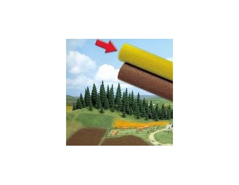 BUSCH 7255 TAPPETO ERBOSO GIALLO cm.100x80 Modellino