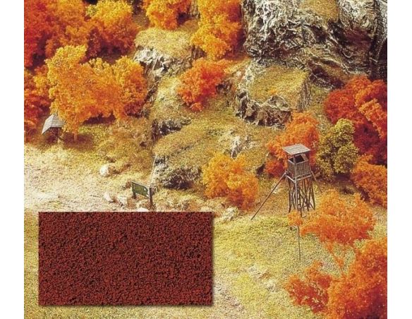 BUSCH 7326 ERBETTA A FIOCCHI ROSSO SCURO Modellino