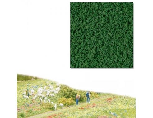 BUSCH 7333 ERBETTA A FIOCCHI VERDE SCURO Modellino