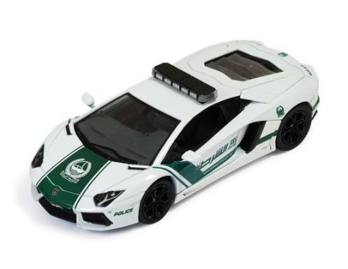 Ixo model MOC154 LAMBORGHINI AVENTADOR 2013 DUBAI POLICE 1:43 Modellino