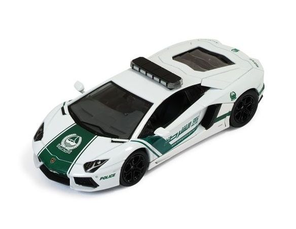 Ixo model MOC154 LAMBORGHINI AVENTADOR 2013 DUBAI POLICE 1:43 Modellino