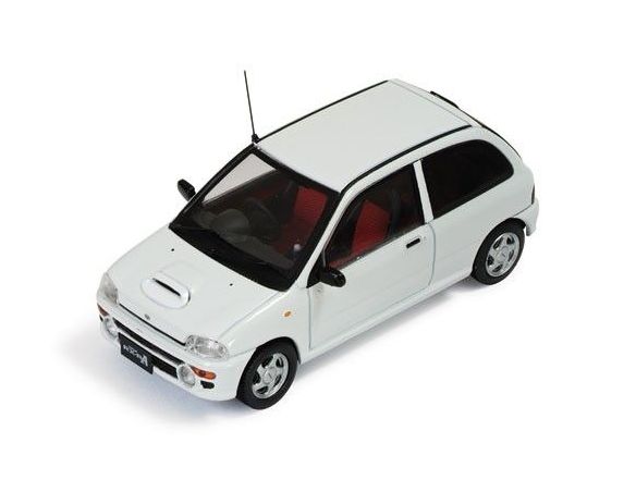 Ixo model MOC158 SUBARU VIVIO RX-RA (EARLY VERSION) 1992 WHITE 1:43 Modellino