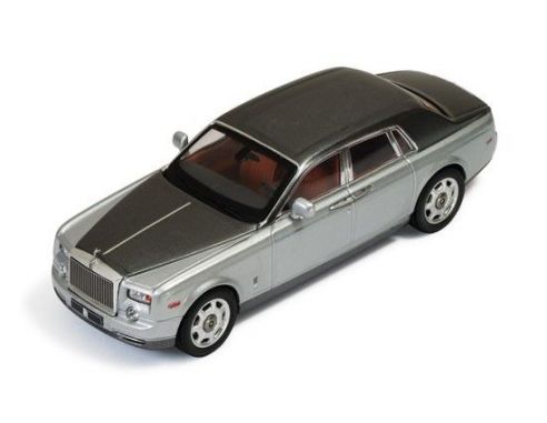 Ixo model MOC163 ROLLS ROYCE PHANTOM 2003 SILVER AND GREY METALLIC 1:43 Modellino