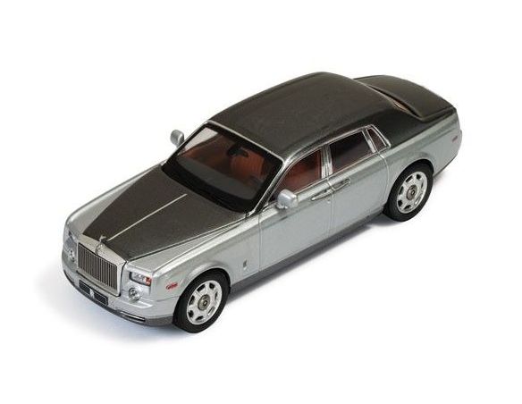Ixo model MOC163 ROLLS ROYCE PHANTOM 2003 SILVER AND GREY METALLIC 1:43 Modellino