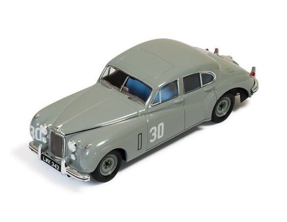 Ixo model RAC239 JAGUAR MKVII N.30 WINNER SILVERSTONE TOURING CAR 1952 STIRLING MOSS 1:43 Modellino