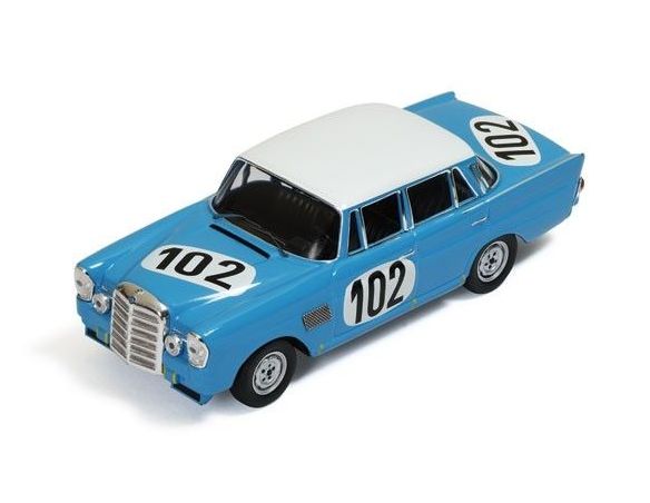Ixo model GTM086 MERCEDES 300SE (W111) N.102 WINNER 24H SPA 1964 CREVITS-GOSSELIN 1:43 Modellino