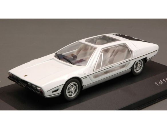 White Box WB066 LAMBORGHINI MARZAL 1967 WHITE 1:43 Modellino