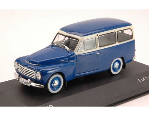 White Box WB063 VOLVO DUETT 1953 BLUE/CREAM 1:43 Modellino