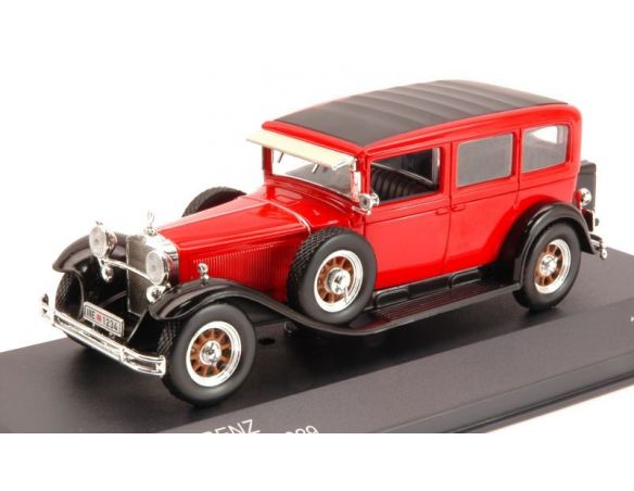 White Box WB014 MERCEDES TYP NURBURG 460 N (W08) 1929 RED/BLACK 1:43 Modellino