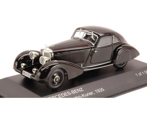 White Box WB003 MERCEDES 500K AUTOBAHN-KURIER 1935 BLACK 1:43 Modellino