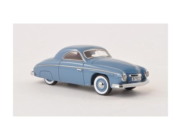 Neo Scale Models NEO46177 ROMETSCH BEESKOW (VW) COUPE' 1951 LIGHT BLUE 1:43 Modellino