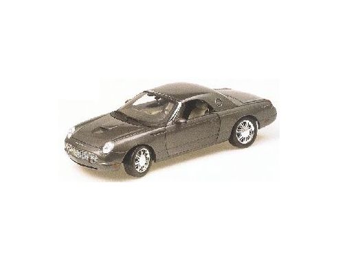 BEANSTALK 10017G FORD THUNDERBIRD 2003 CONVERTIBLE DARK SILVER Modellino