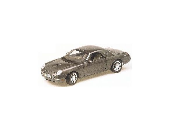 BEANSTALK 10017G FORD THUNDERBIRD 2003 CONVERTIBLE DARK SILVER Modellino