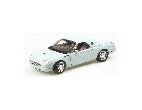 BEANSTALK 10017T FORD T-BIRD CONVERTIBLE 2003 LIGHT BLUE Modellino
