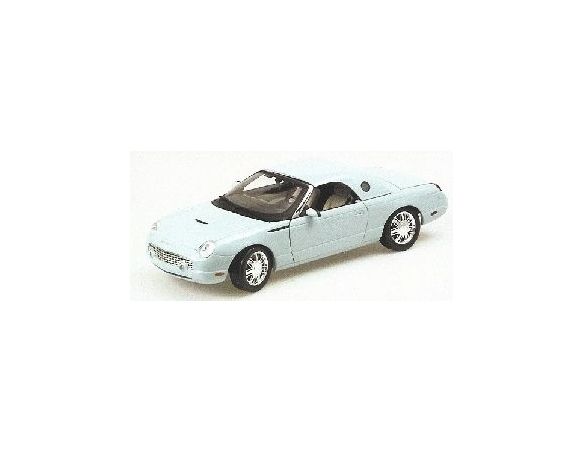 BEANSTALK 10017T FORD T-BIRD CONVERTIBLE 2003 LIGHT BLUE Modellino
