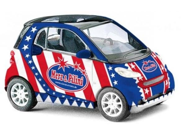 BUSCH 46203 SMART FORTWO USA Modellino