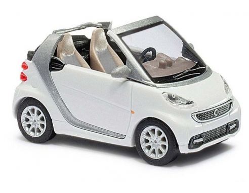 BUSCH 46271 SMART CABRIO 2012 WHITE Modellino