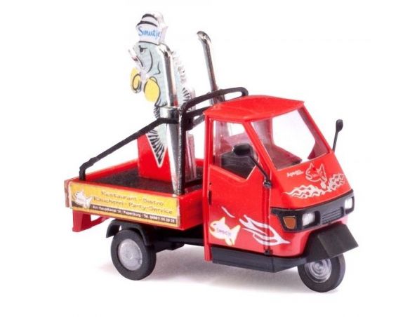 BUSCH 48473 APE PIAGGIO 50 PESCE Modellino