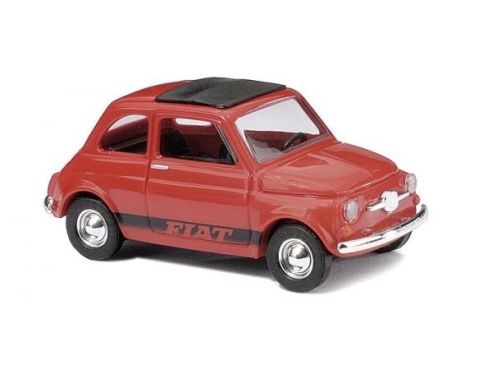 BUSCH 48705 FIAT 500 ROSSA Modellino