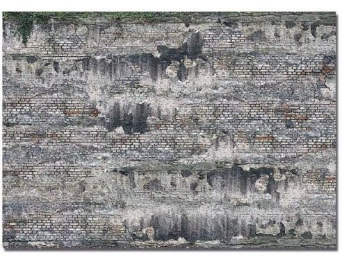 BUSCH 7415 RIVESTIMENTI DECORATIVI 2 FOGLI mm 210x148 Modellino