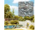 BUSCH 7421 RIVESTIMENTI DECORATIVI  2 FOGLI mm 210x148 Modellino