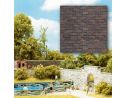 BUSCH 7424 RIVESTIMENTI DECORATIVI  2 FOGLI mm 210x148 Modellino