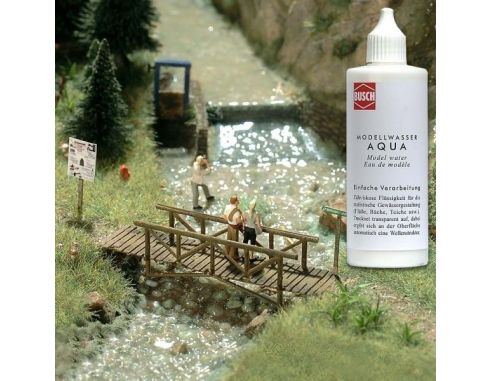 BUSCH 7589 ACQUA - RESINA EFFETTO ACQUA Modellino