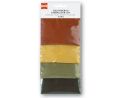 BUSCH 7595 PIGMENTI 4 BUSTE MARRONE/NERO/VERDE/SENAPE Modellino