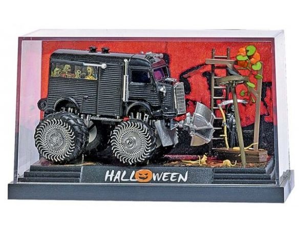 BUSCH 7641 DIORAMA HALLOWEEN 2013 HO Modellino
