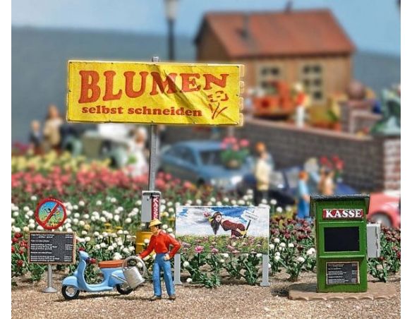 BUSCH 7714 FIORAIO HO Modellino