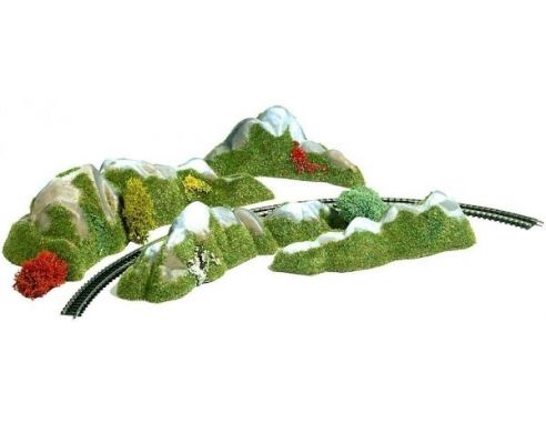 BUSCH 8020 ROCCE  4 PEZZI N Modellino