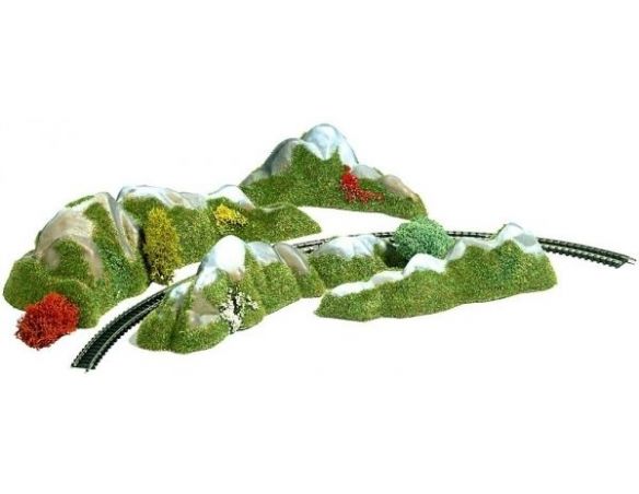 BUSCH 8020 ROCCE  4 PEZZI N Modellino