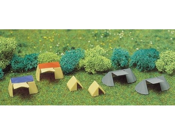 BUSCH 8120 TENDE 6 PEZZI  N Modellino