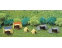 BUSCH 8120 TENDE 6 PEZZI  N Modellino