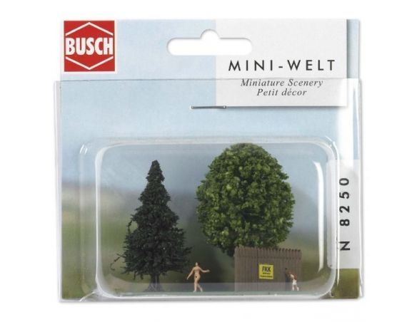 BUSCH 8250 DIORAMA NUDISTI N Modellino