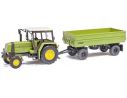 BUSCH 95006 HW 80 TRATTORE CON RIMORCHIO Modellino
