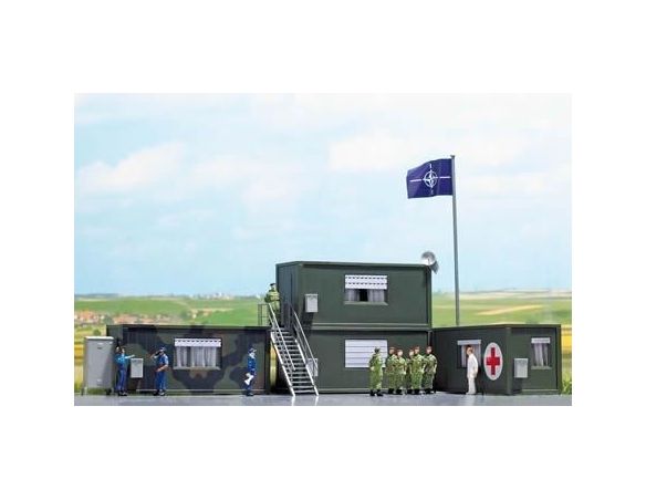BUSCH 9603 CONTAINER MILITARI HO Modellino