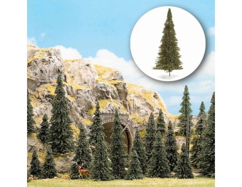 BUSCH 9740 ALBERI 20 PINI ASSORTITI  HO Modellino