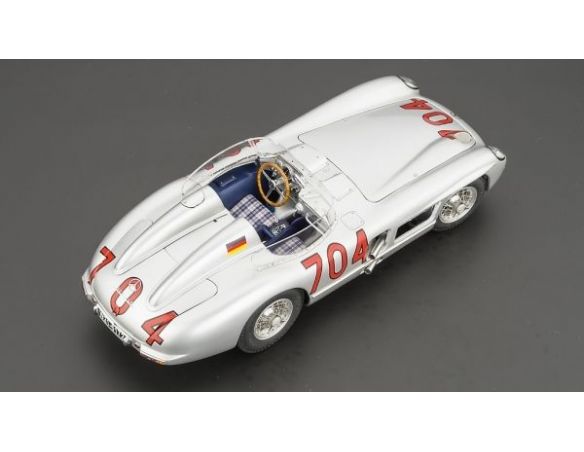 CMC M119 MERCEDES BENZ 300 SLR MILLE MIGLIA 1955 n.704 HERRMANN Modellino