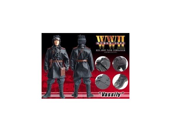DRAGON ACTION FIGURE 70210 VASSILY - RED ARMY TANK COMMANDER Modellino