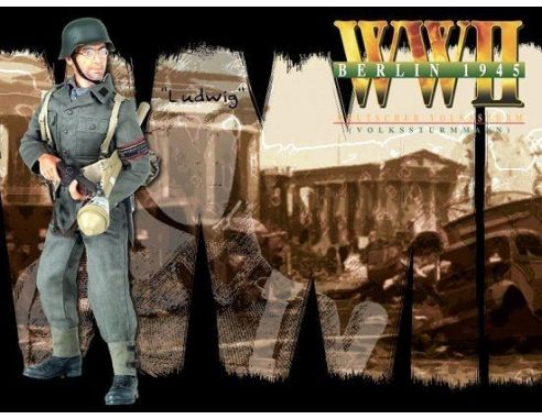 DRAGON ACTION FIGURE 70232 LUDWIG - DEUTSCHER VOLKSSTURM Modellino