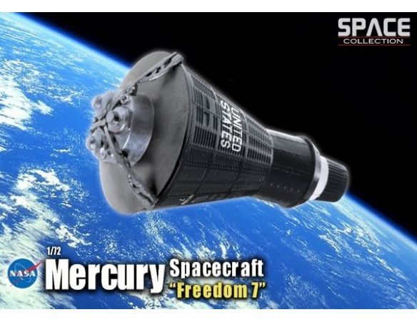 DRAGON SPACE COLLECTION 50384 MERCURY SPACECRAFT FREEDOM 7 NASA Modellino